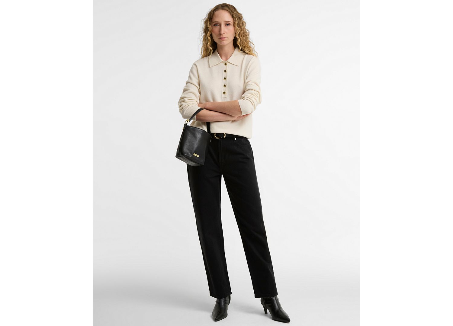 Women's Wynn Merino Wool Polo Sweater