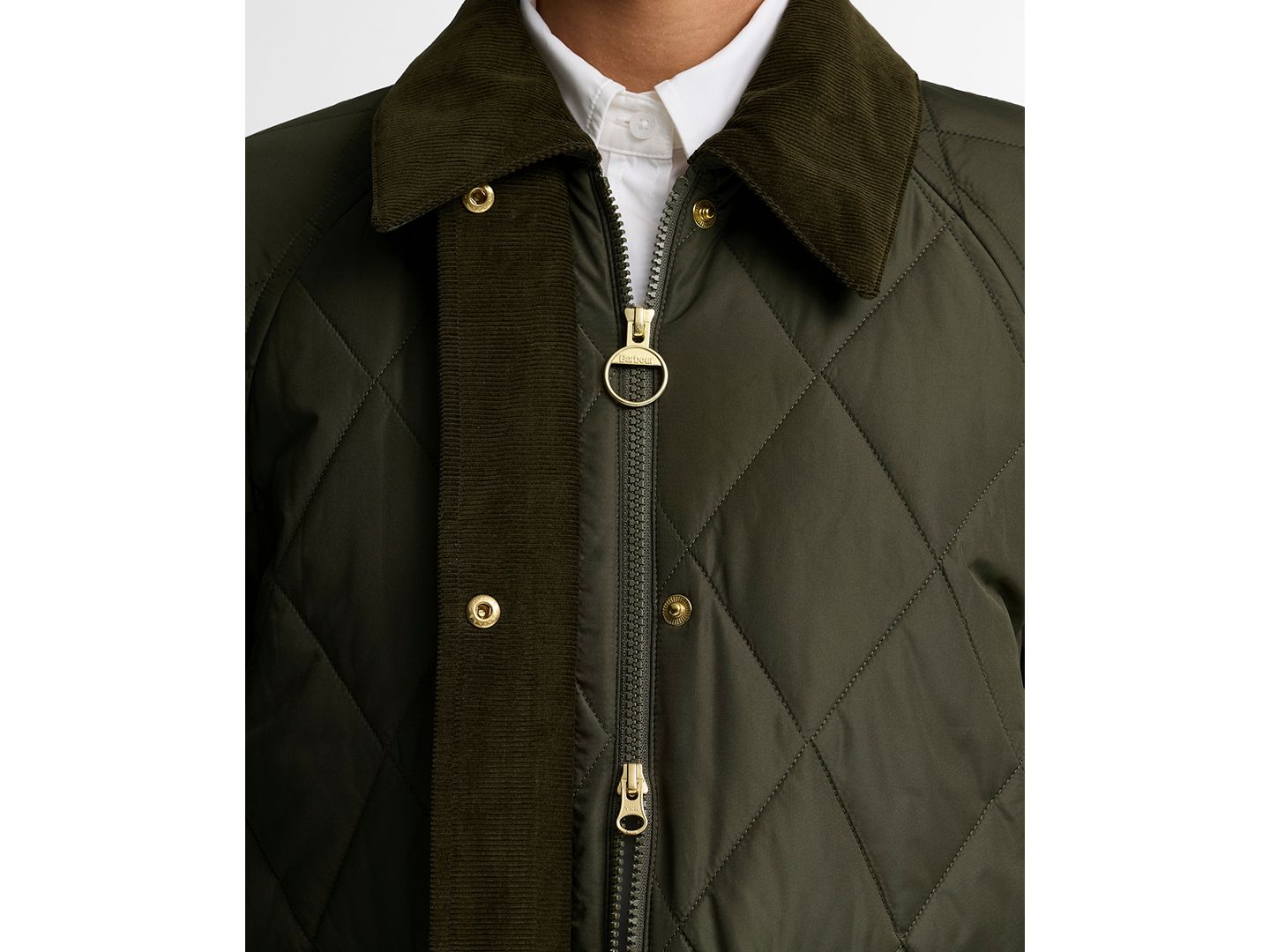Женская куртка Barbour Kilnwick Quilted, цвет: Теневой — фото 4