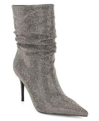 Women's Glamsta Slouch Rhinestone Dress Booties