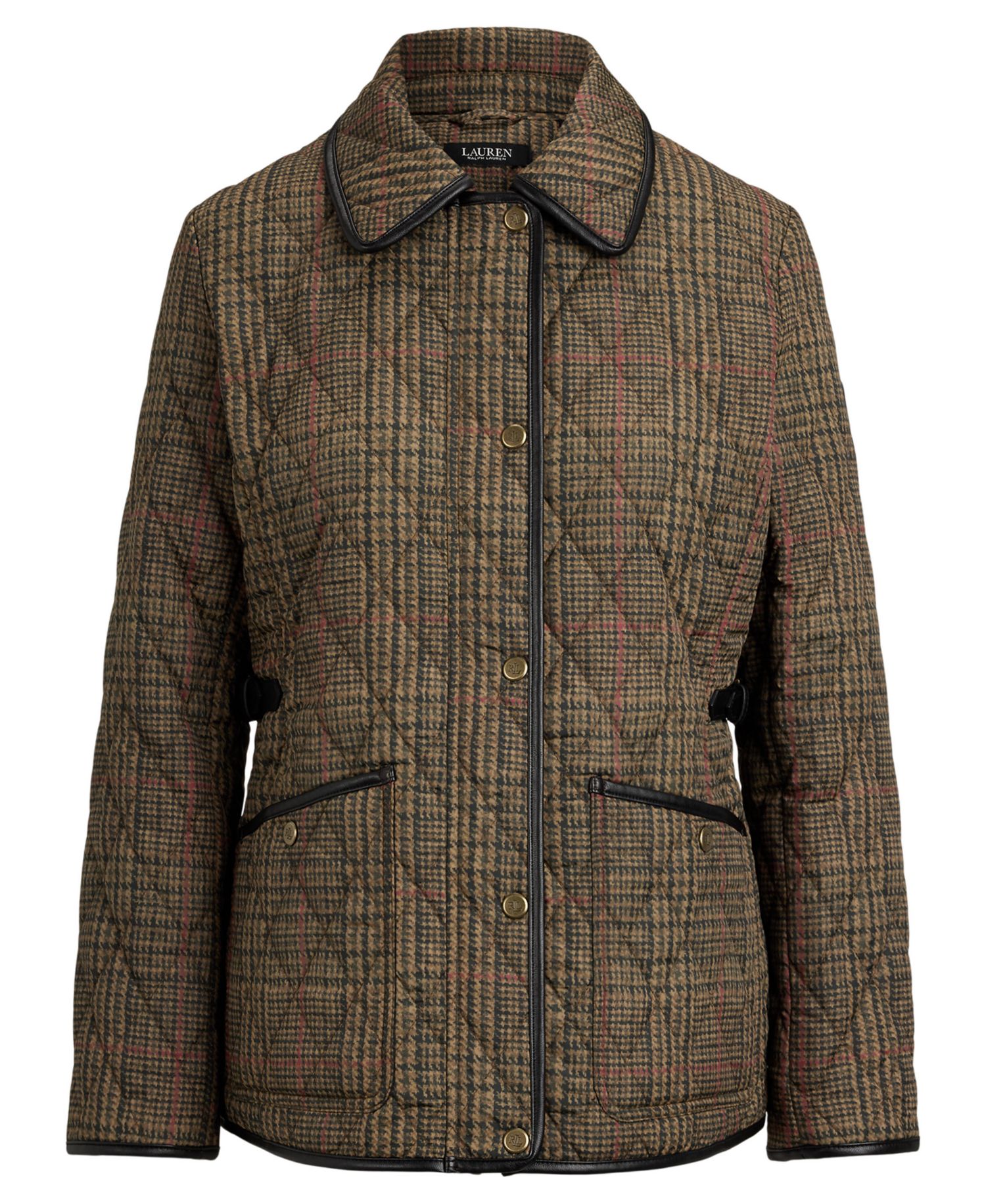 Women's Quilted Velboa-Lined Coat