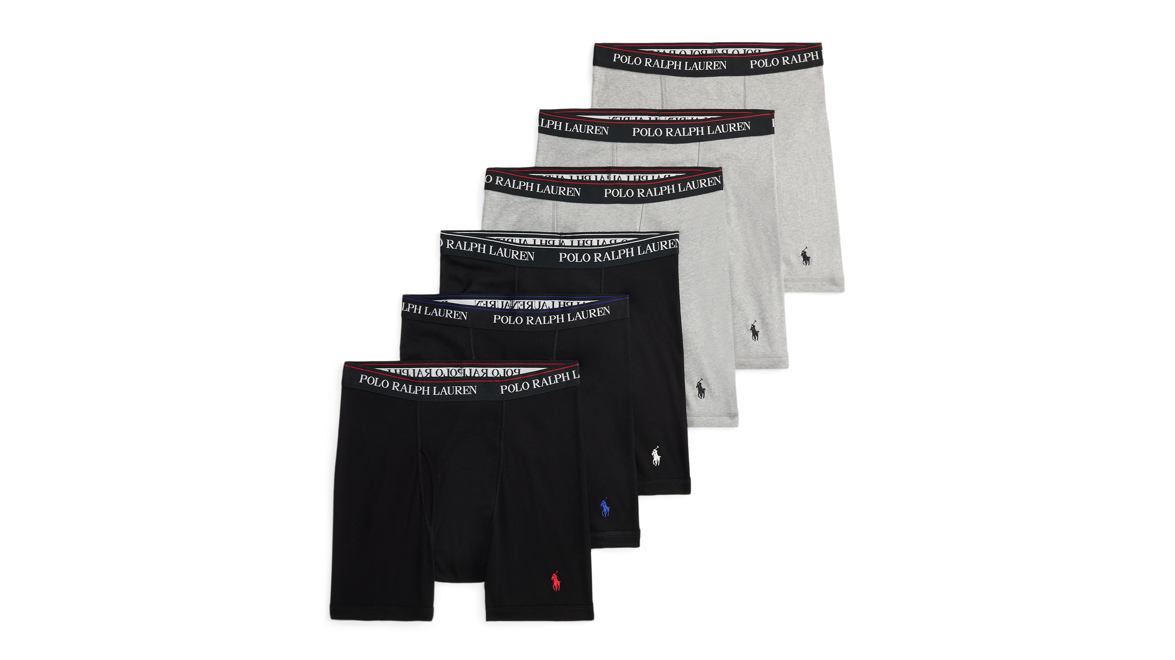 Polo Ralph Lauren Men's Classic-Fit Boxer Briefs, 5+1 Bonus Pack