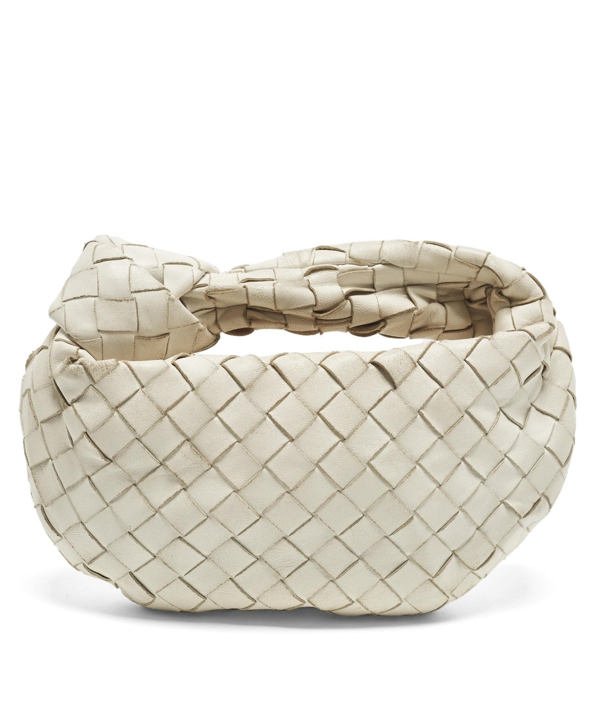 Pre-Owned Bottega Veneta Women's Mini Jodie Intrecciato Leather Hobo Bag