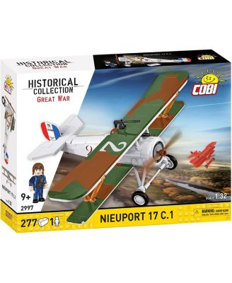 Historical Collection Great War Nieuport 17 C.1 277-Piece Building Set, Ages 9+