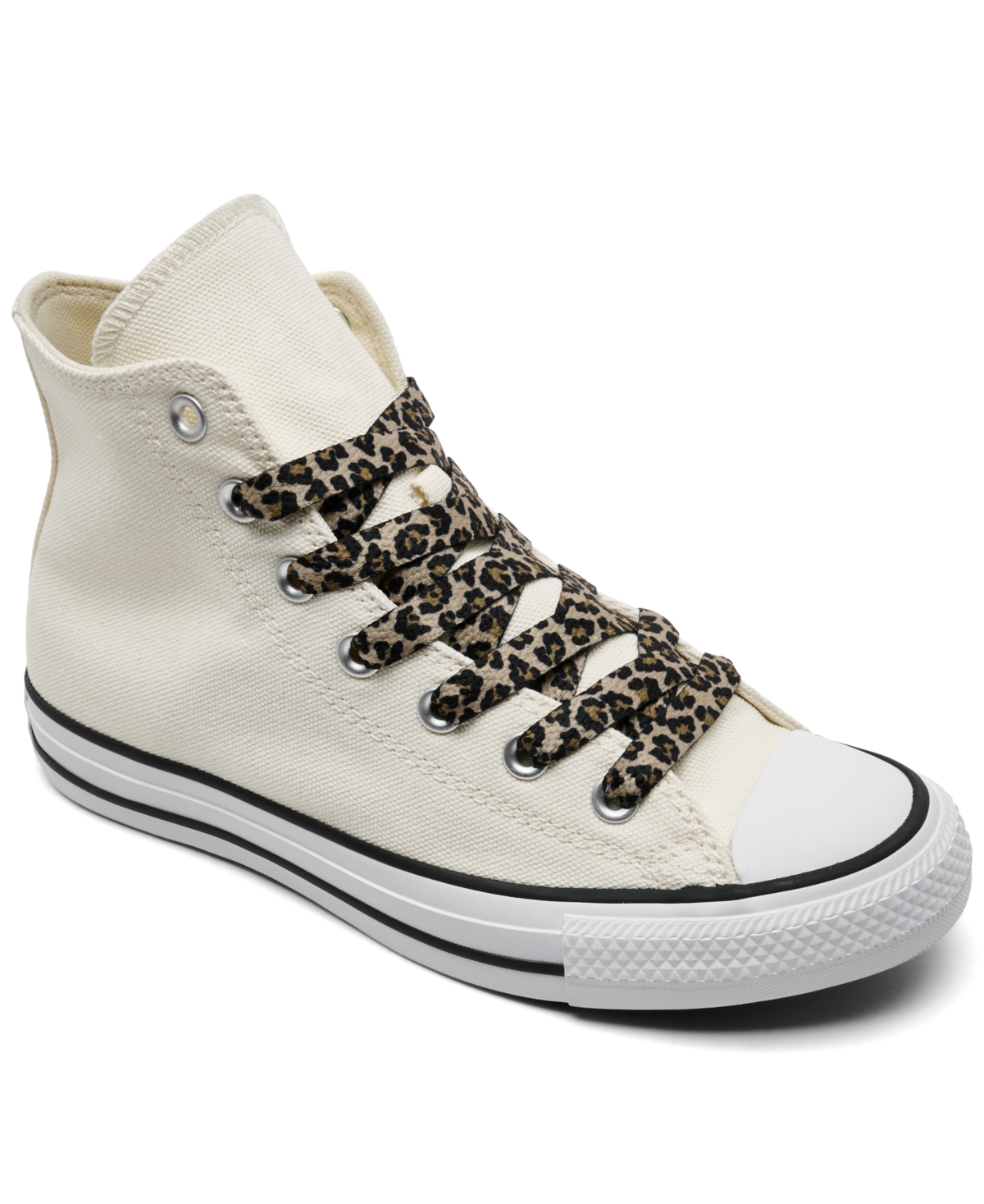 Converse Women's Chuck Taylor All Star Leopard Laces High Top Sneakers from Finish Line