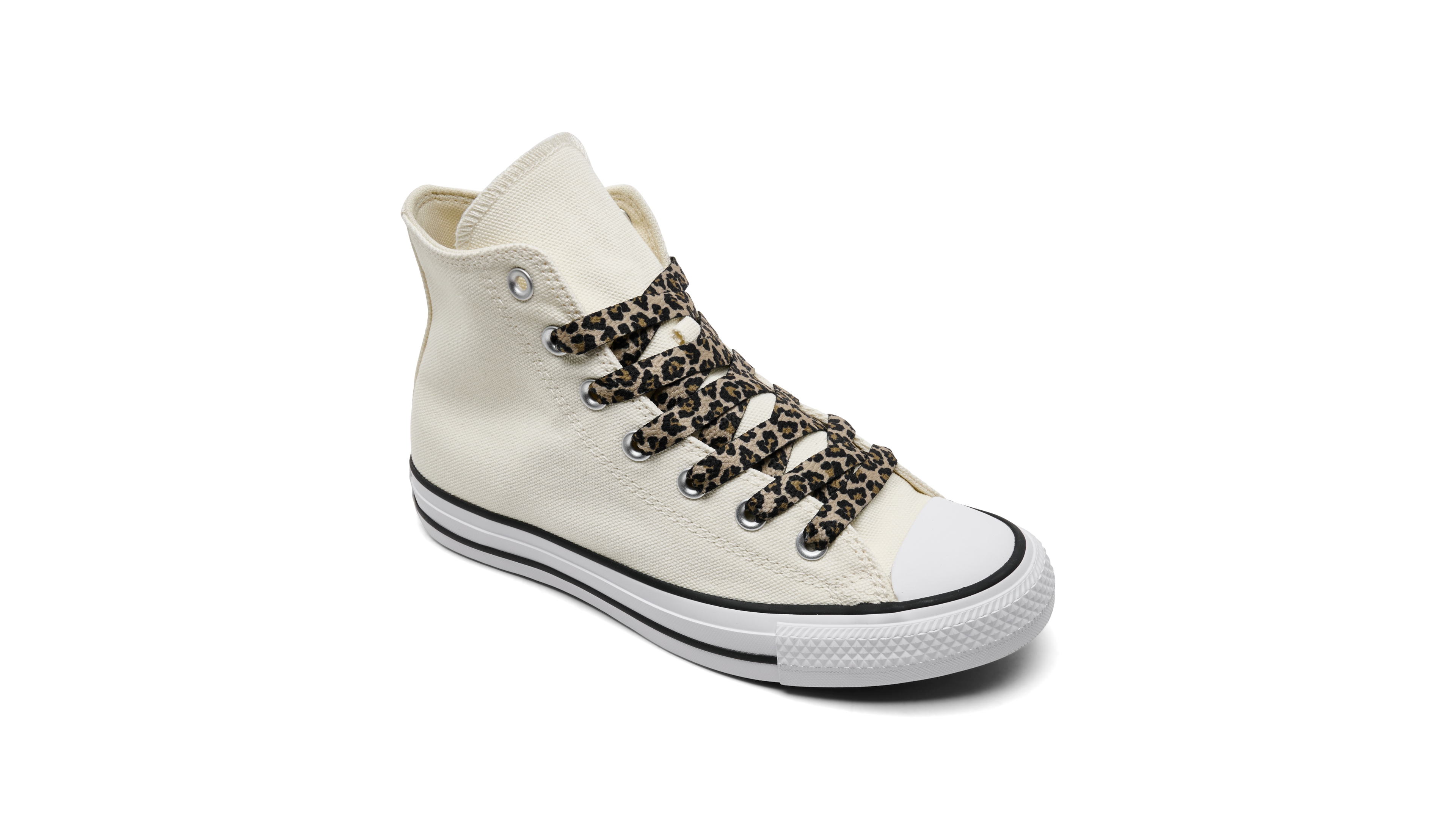 Converse Women's Chuck Taylor All Star Leopard Laces High Top Sneakers from Finish Line