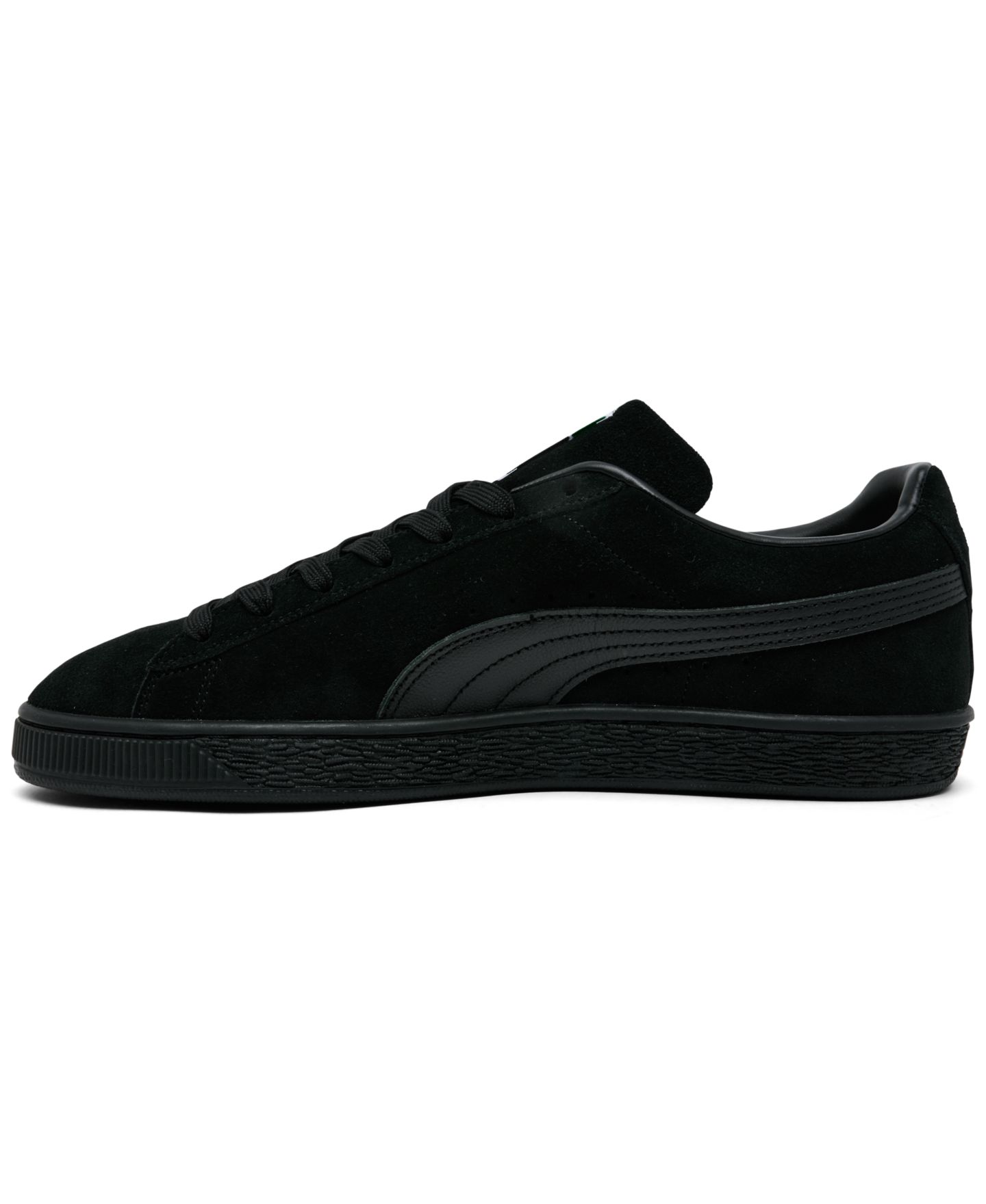 Мужские кроссовки Puma Suede Classic Low-Top Retro Sneakers, 39978107, цвет: Чёрный — фото 3