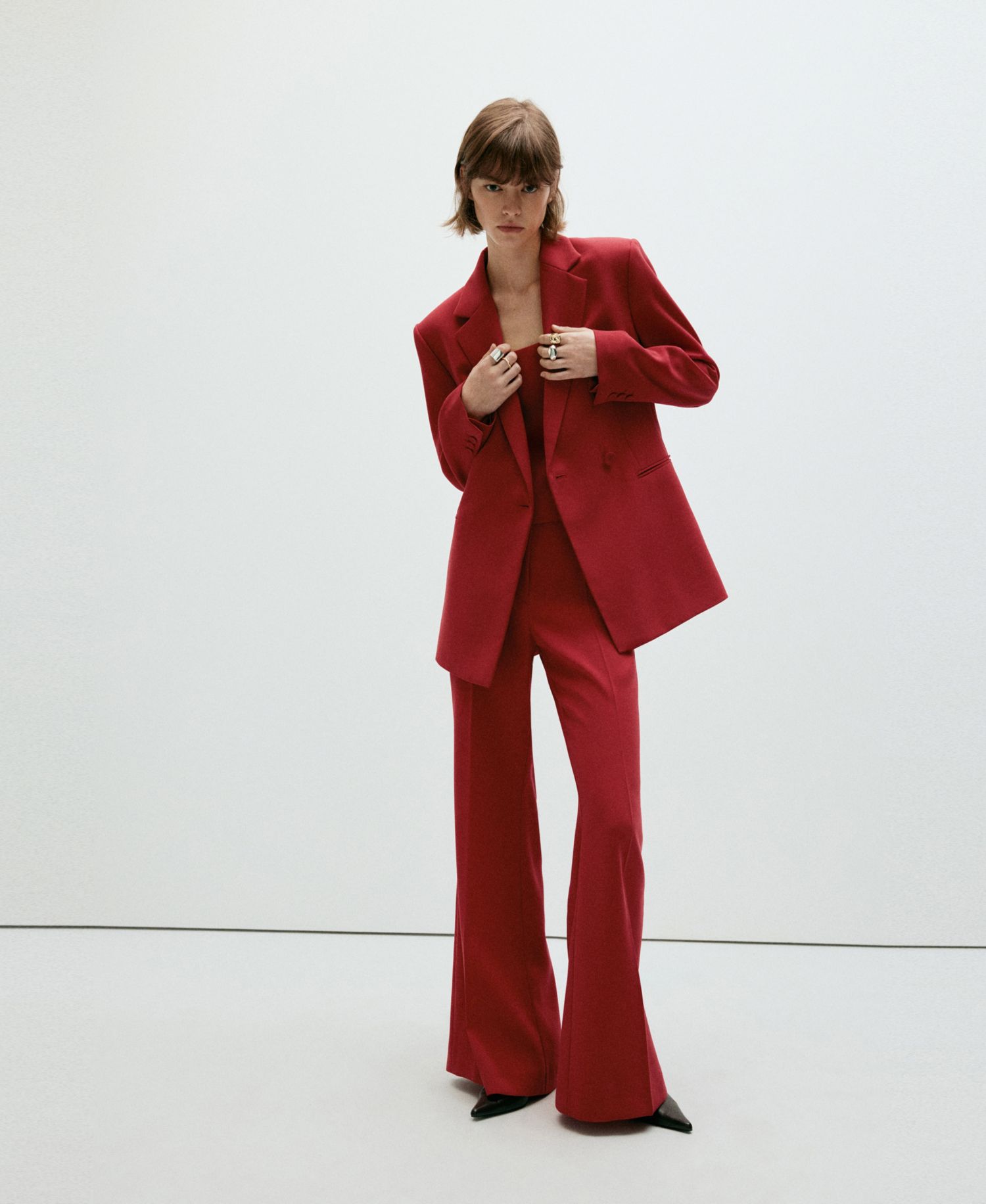 Women's High-Waist Flare Pants