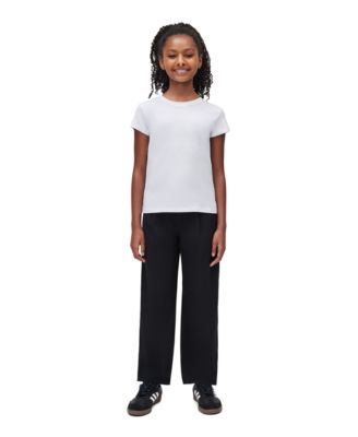 Girls' 7-16 Short-Sleeve Refined Tailored T-Shirt