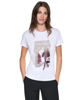 Women's Washington Arch Crewneck Graphic T-Shirt