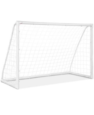 Soccer Goal for Ages 6 and Up, 6 x 4 ft UPVC Frame, 6 Pegs.
