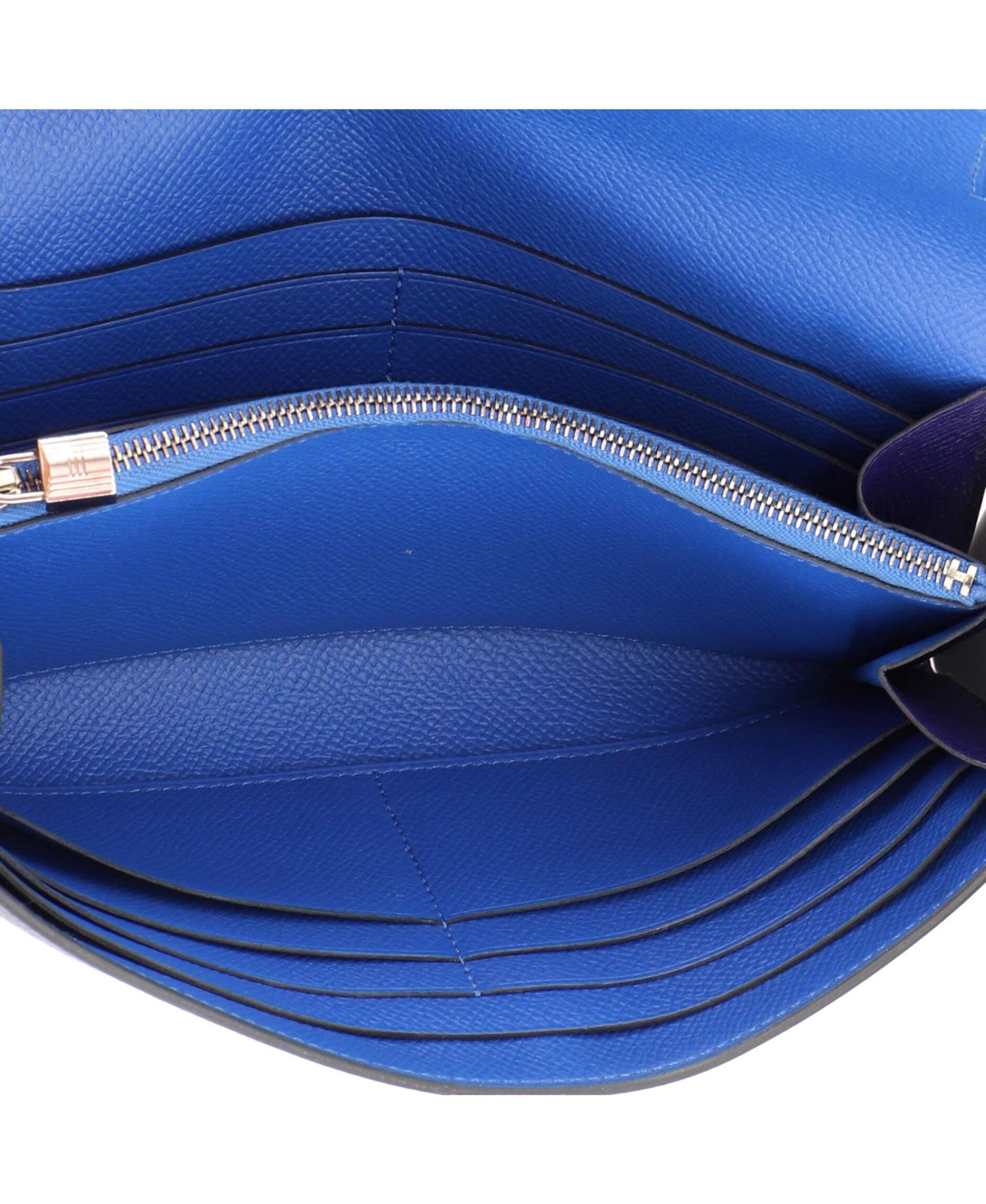 Pre-Owned Hermes Long Kelly Wallet Verso Epsom