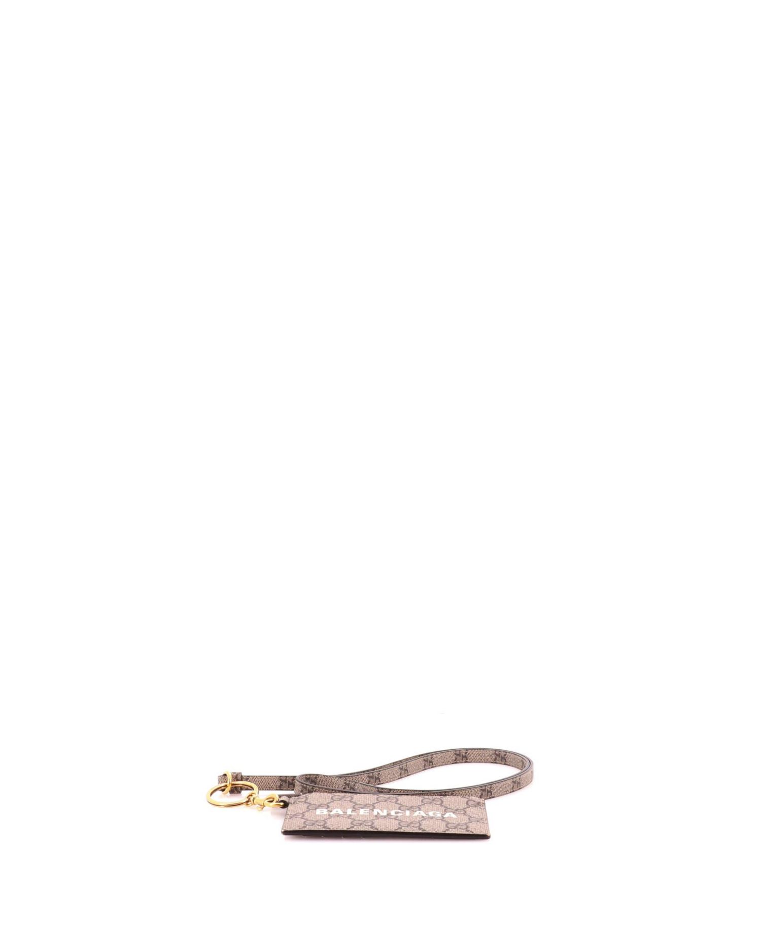x Balenciaga The Hacker Project Zip Card Case with Strap GG Coated Canvas