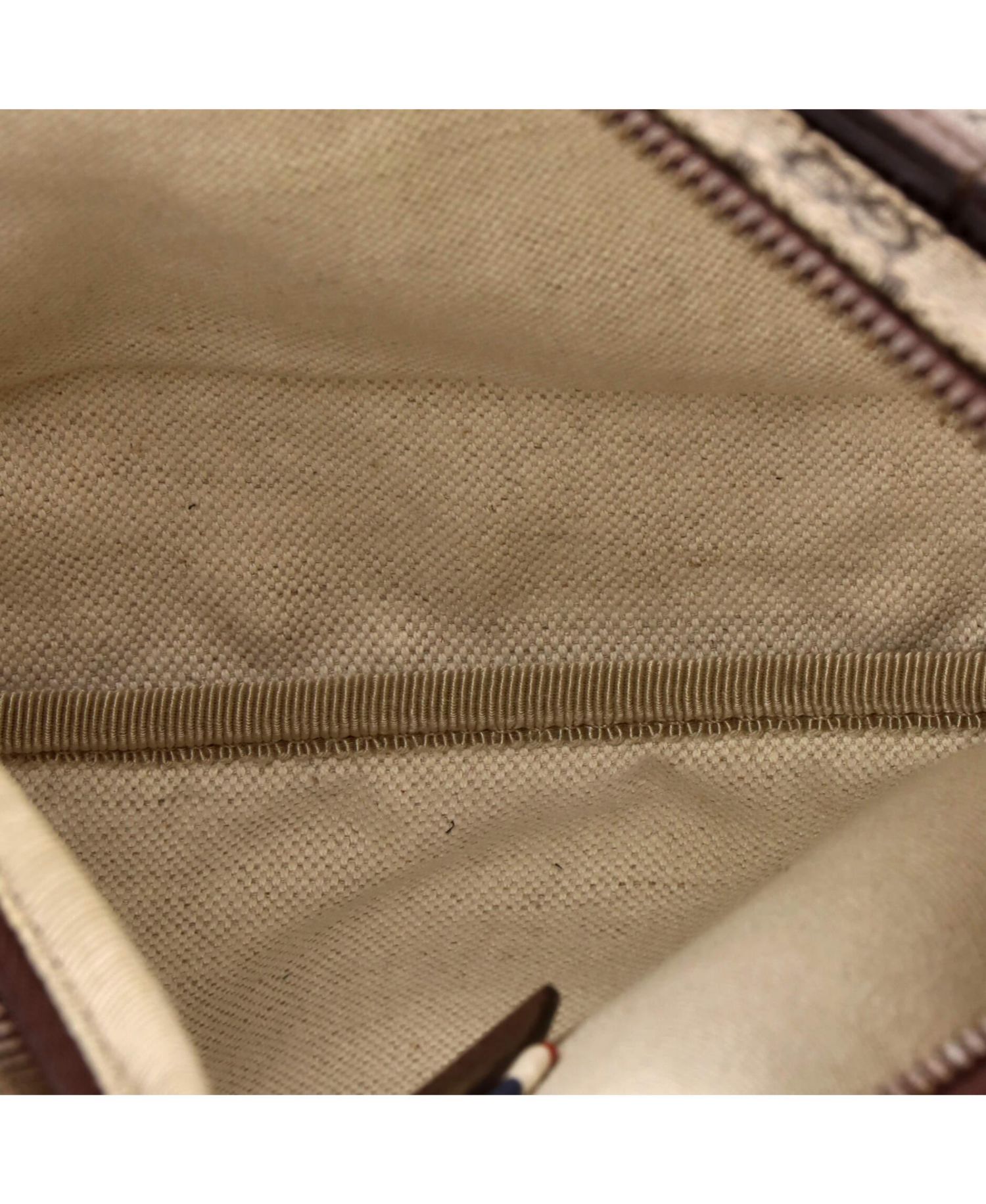 Courrier Zip Belt Bag GG Coated Canvas with Applique