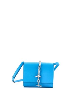 Pre-Owned Hermes Chaine d'Ancre To Go Wallet Chevre Chamkila