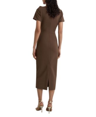 Women's Brown Work Dresses