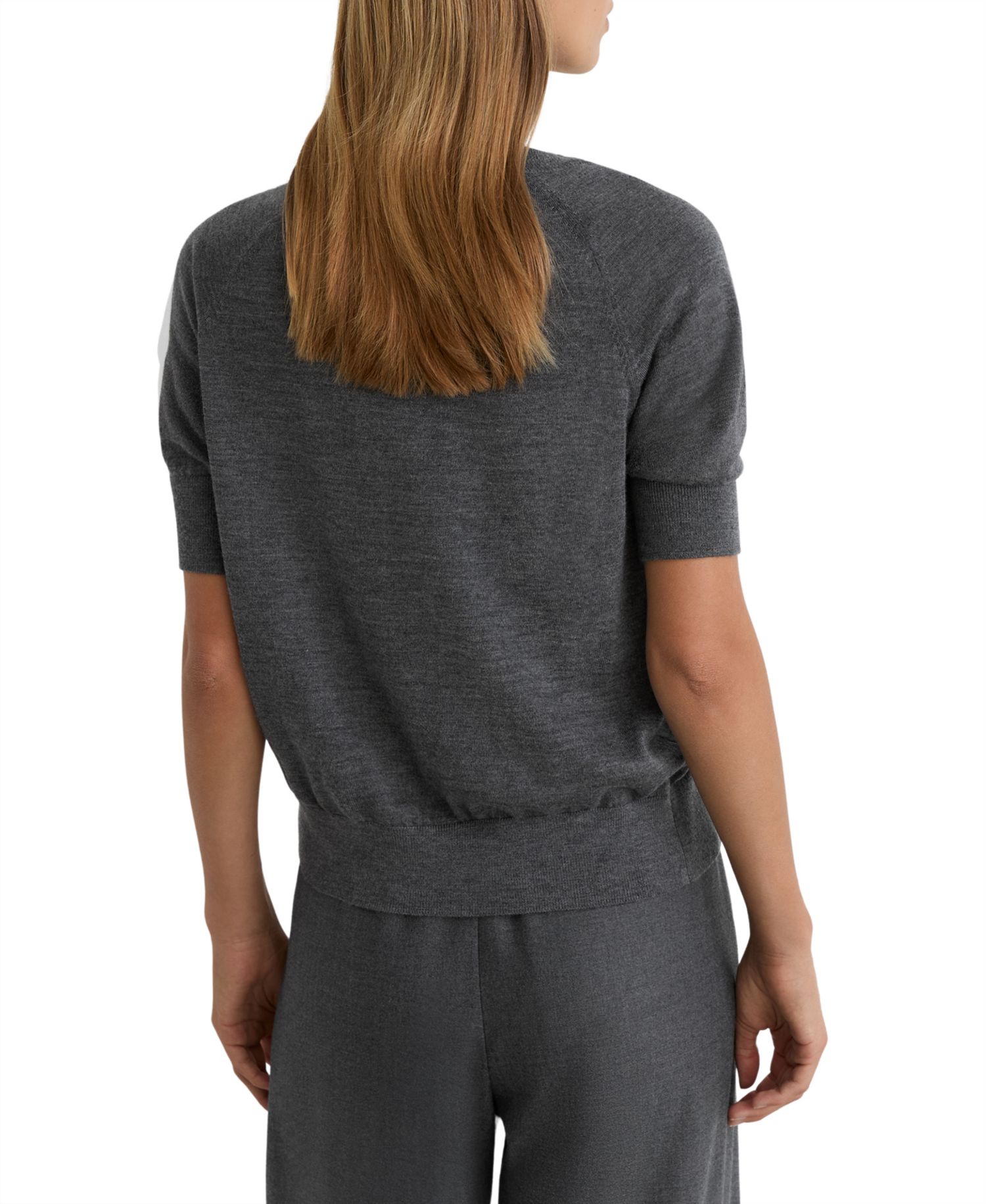 Women's Suzzie Merino Wool Crew Neck T-Shirt