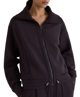 Women's Laurrie Zip-Front Premium Modal-Blend Sweatshirt