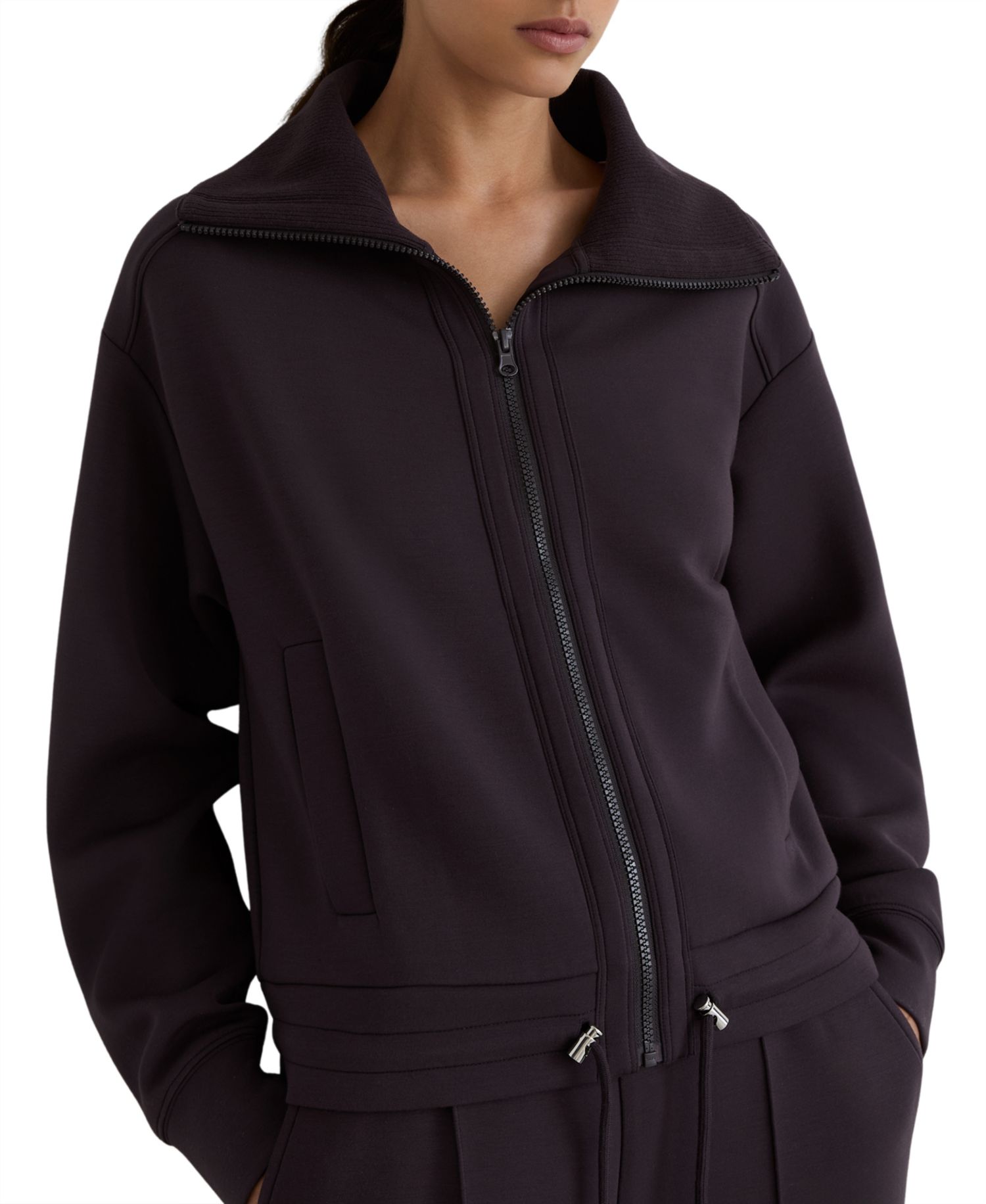 Women's Laurrie Zip-Front Premium Modal-Blend Sweatshirt