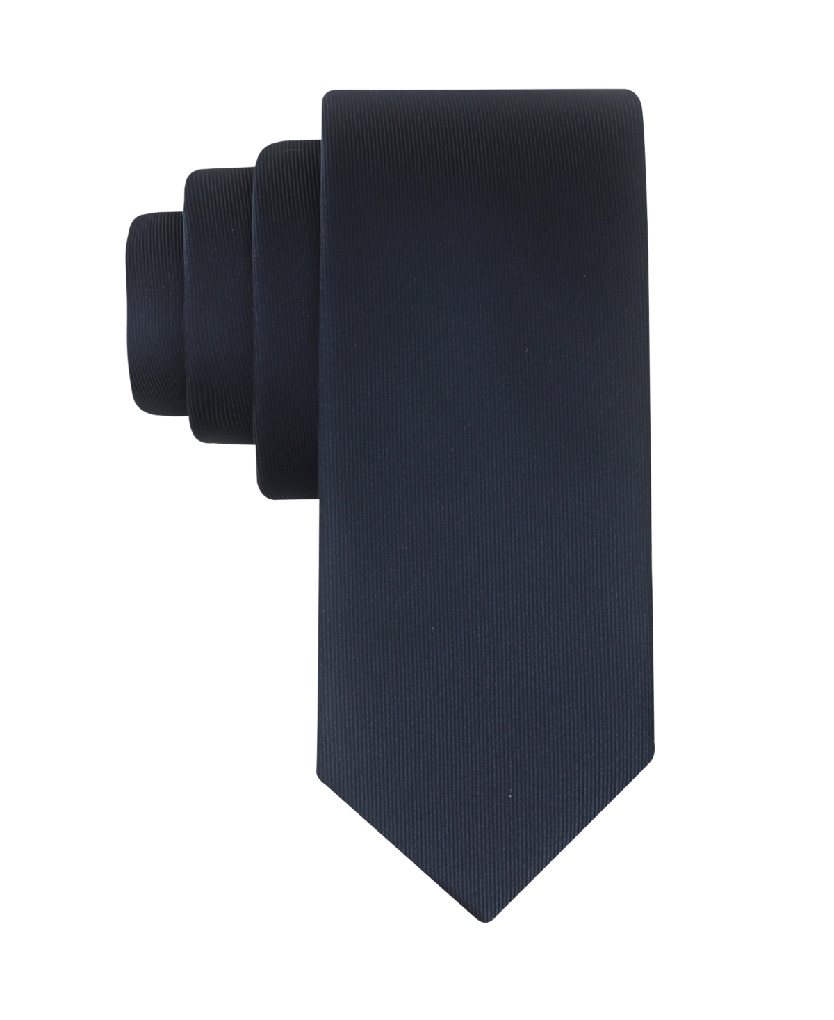 Calvin Klein Men's Unison Solid Tie - Midnight