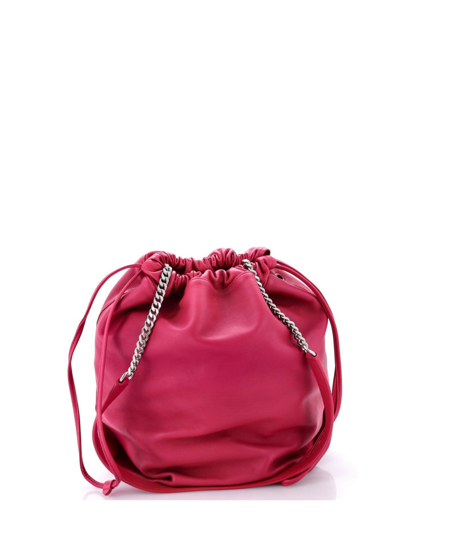 Large Teddy Bucket Bag Leather
