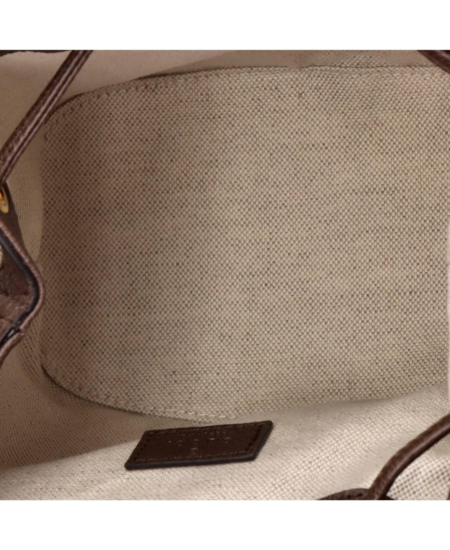 Mini Ophidia Flap Backpack GG Coated Canvas