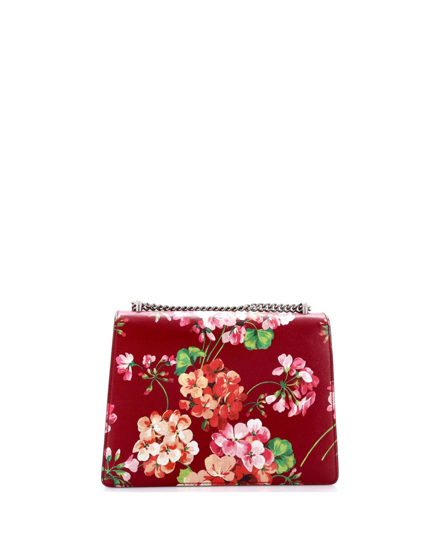 Medium Dionysus Bag Blooms Print Leather