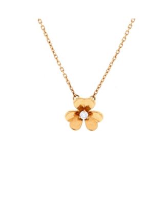 Pre-Owned Van Cleef and Arpels Frivole Pendant Necklace