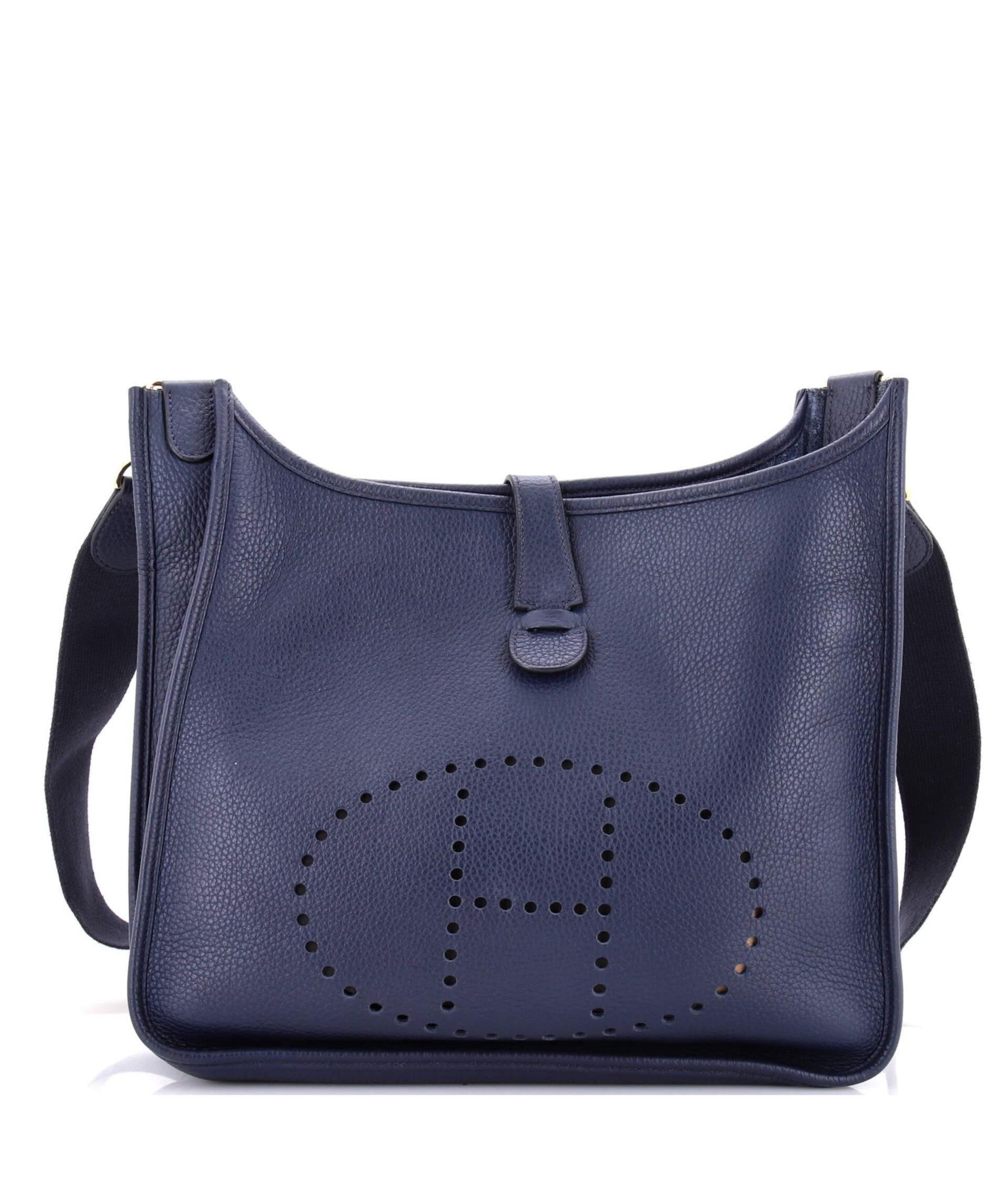 Pre-Owned Hermes GM Evelyne Bag Gen III Clemence