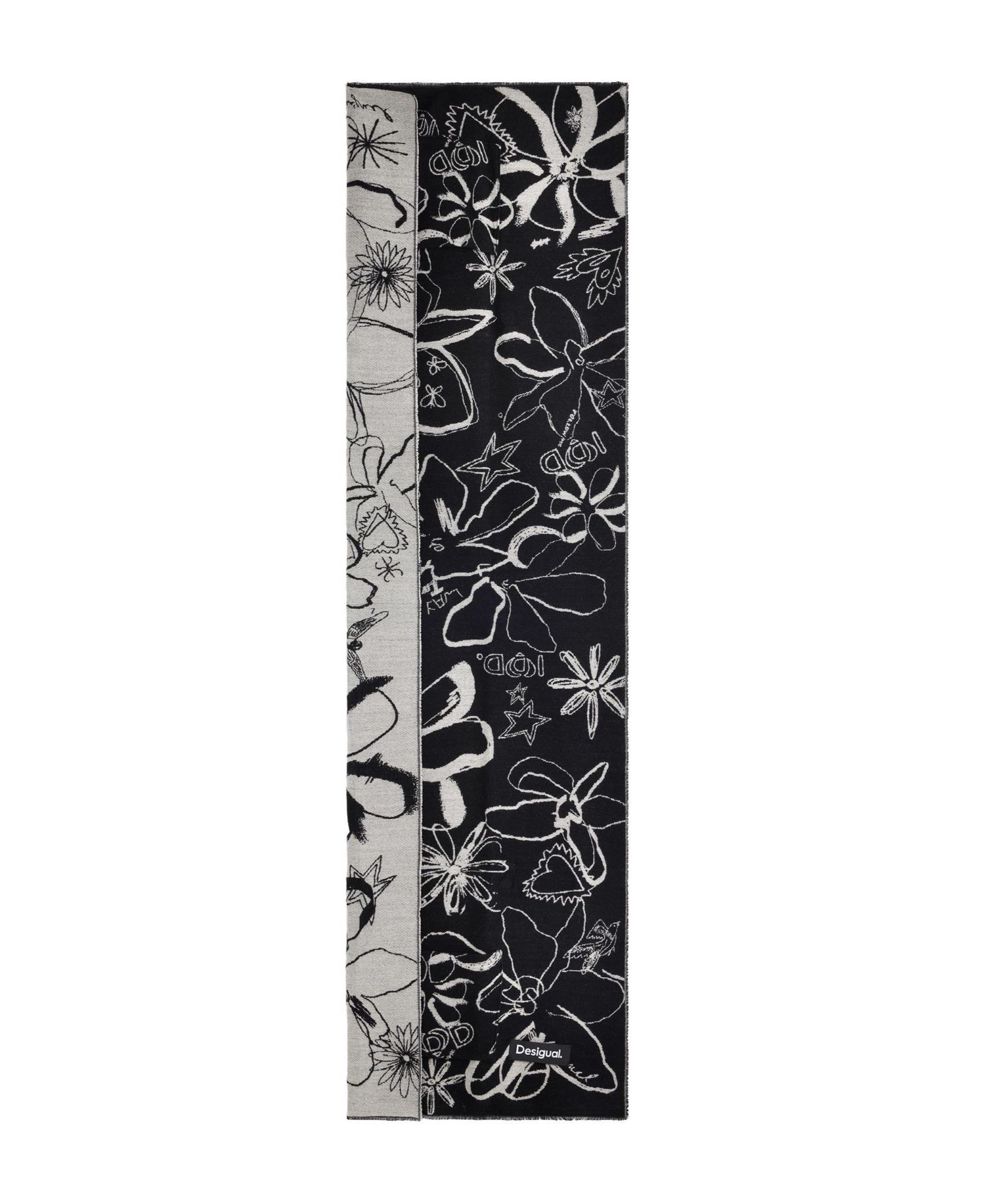Women's Long printed scarf