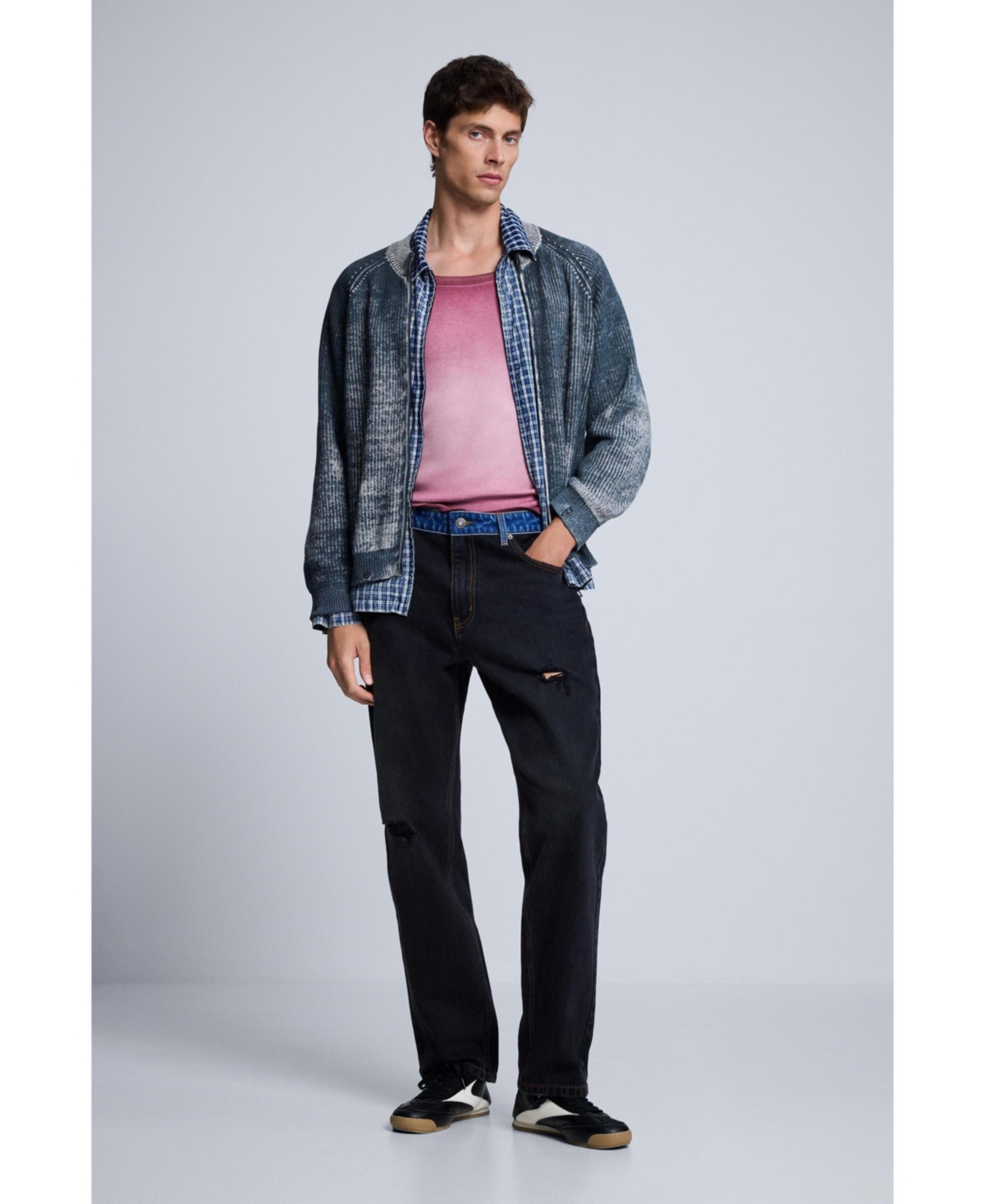 Desigual Men's Double Waist Jeans