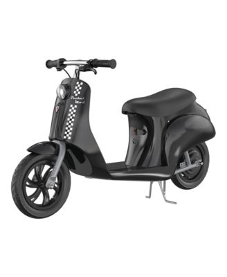 Pocket Mod - Miniature Euro-Style Electric Scooter for Ages 8+, Onyx-Black