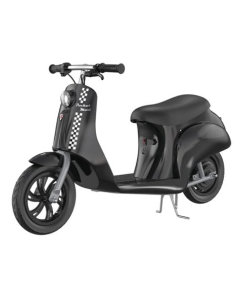 Детская игрушка Razor Pocket Mod - Miniature Euro-Style Electric Scooter for Ages 8+, Onyx-Black