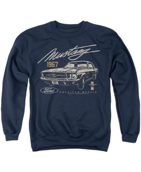 Мужская толстовка Mustang American Muscle Dark Crewneck, цвет: Тёмно-синий