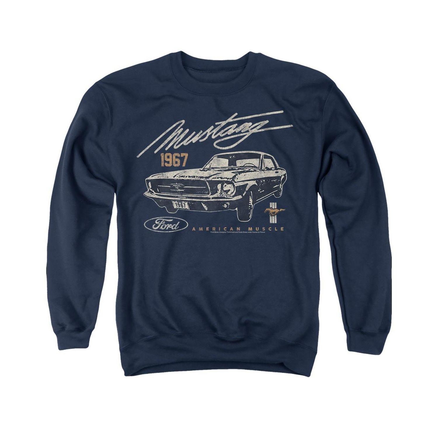 Men's American Muscle Dark Crewneck Sweatshirt