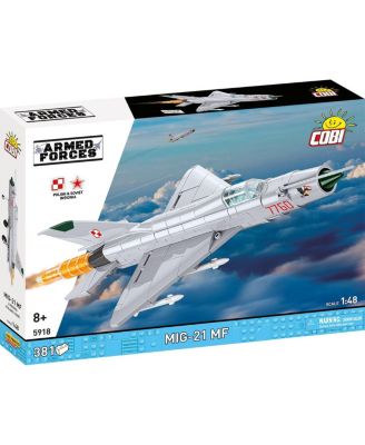 Armed Forces MiG-21 MF Polish and Soviet Markings 381-Piece Building Set, Ages 8+