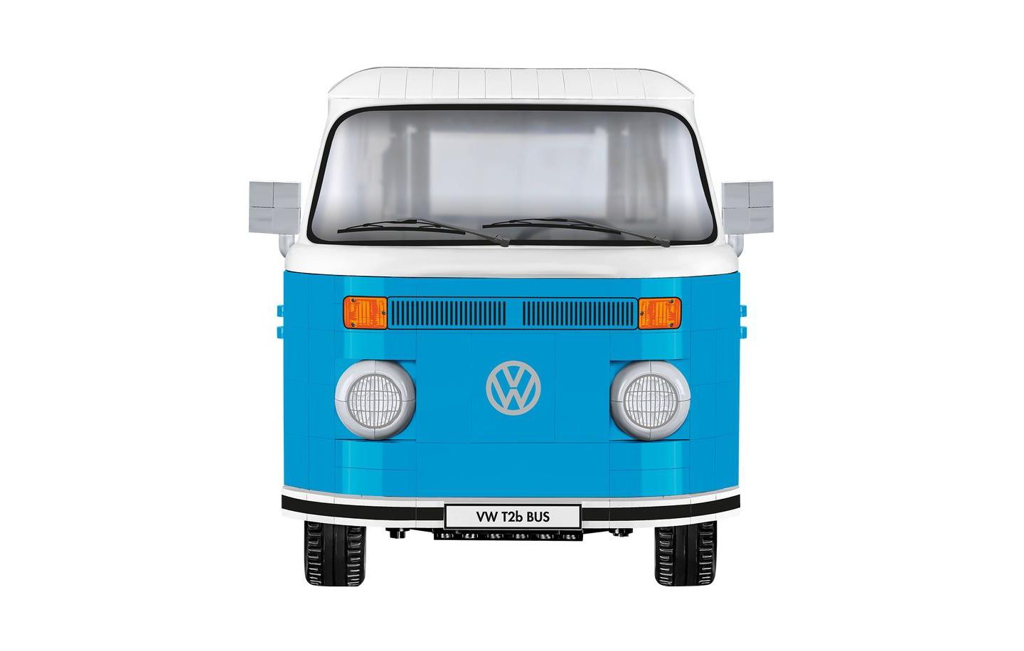 Детский конструктор COBI Young Timers Volkswagen Transporter T2B Bus 2366-Piece Building Set, Ages 11+, цвет: Синий — фото 4