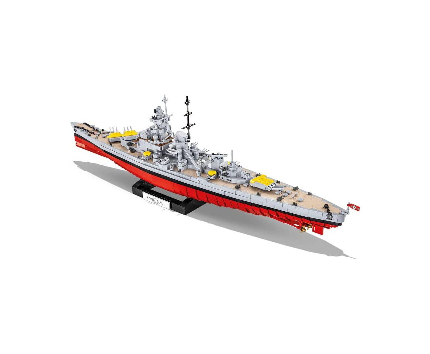 Детский конструктор COBI Historical Collection World War II Battleship Gneisenau 4835 2,417-Piece Building Set, Ages 11+ — фото 2