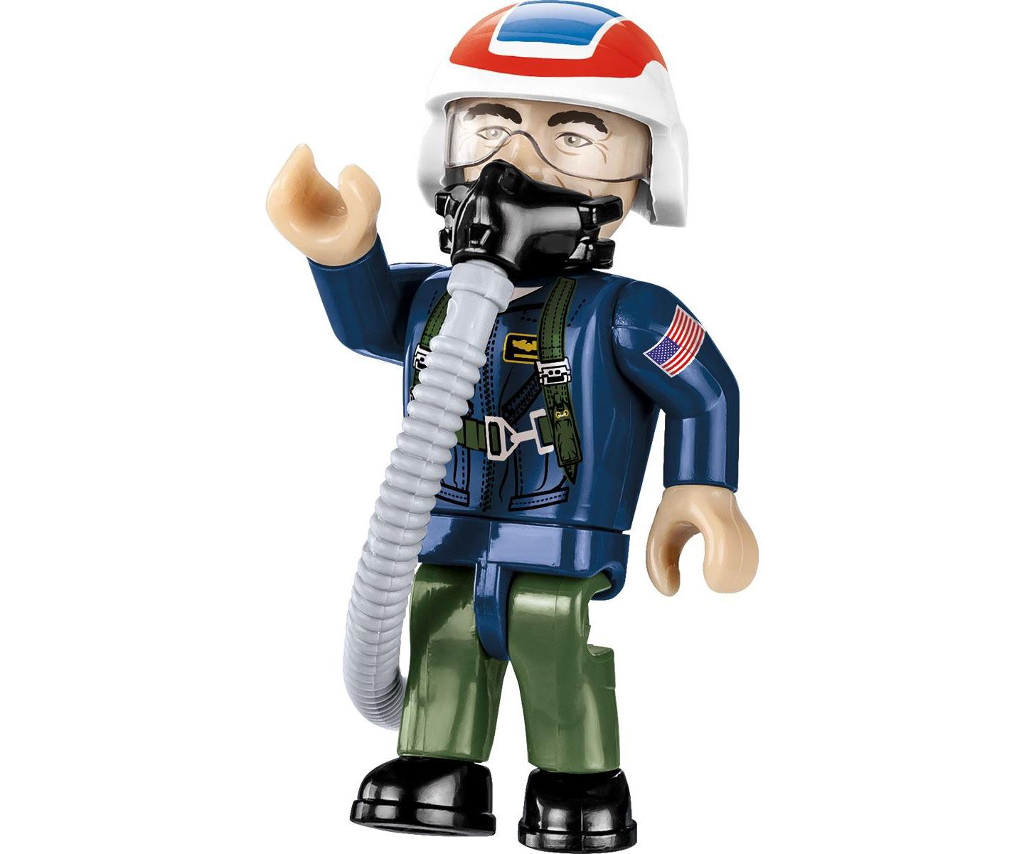 Детский конструктор COBI Lockheed Martin F-16 (YF-16) First Flight Edition 1974 375-Piece Building Set, Ages 8+ — фото 3