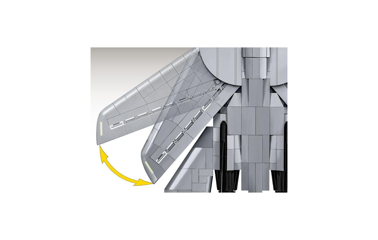 Детский конструктор COBI Top Gun Grumman F-14 Tomcat 1:48 Scale 869-Piece Building Set, Ages 9+ — фото 5