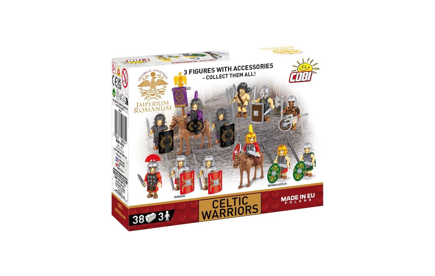 Детский конструктор COBI Imperium Romanum Celtic Warriors 38-Piece Building Set, Ages 5+ — фото 2