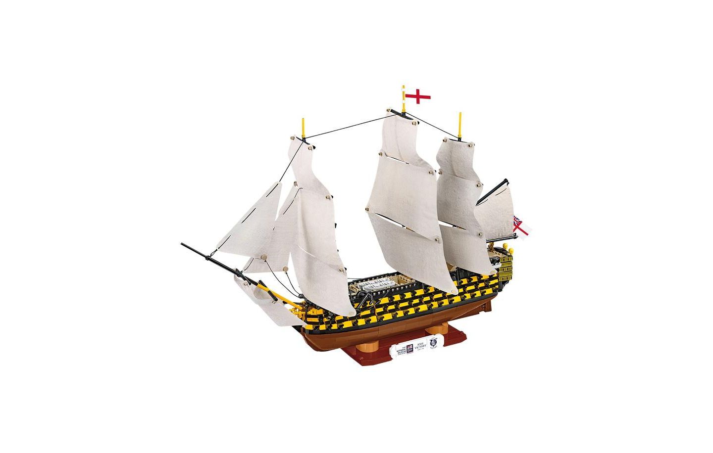 Детский конструктор COBI Historical Collection HMS Victory (Trafalgar 1805) 1:144 Scale 2,517-Piece Building Set, Ages 14+ — фото 3