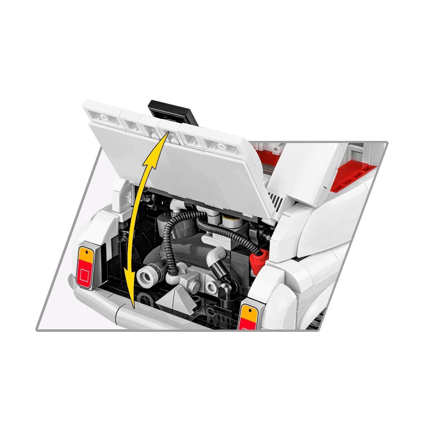 Детский конструктор COBI Fiat Abarth 595 1091-Piece Building Set, Ages 10+ — фото 5