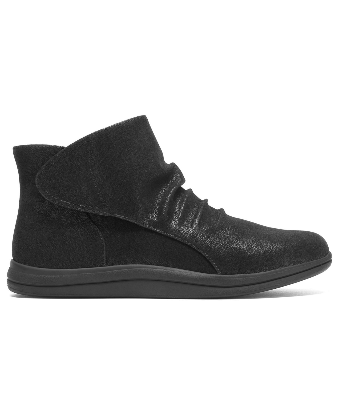Женские ботинки Clarks Breeze Faye Round Toe Booties, цвет: Чёрный — фото 2