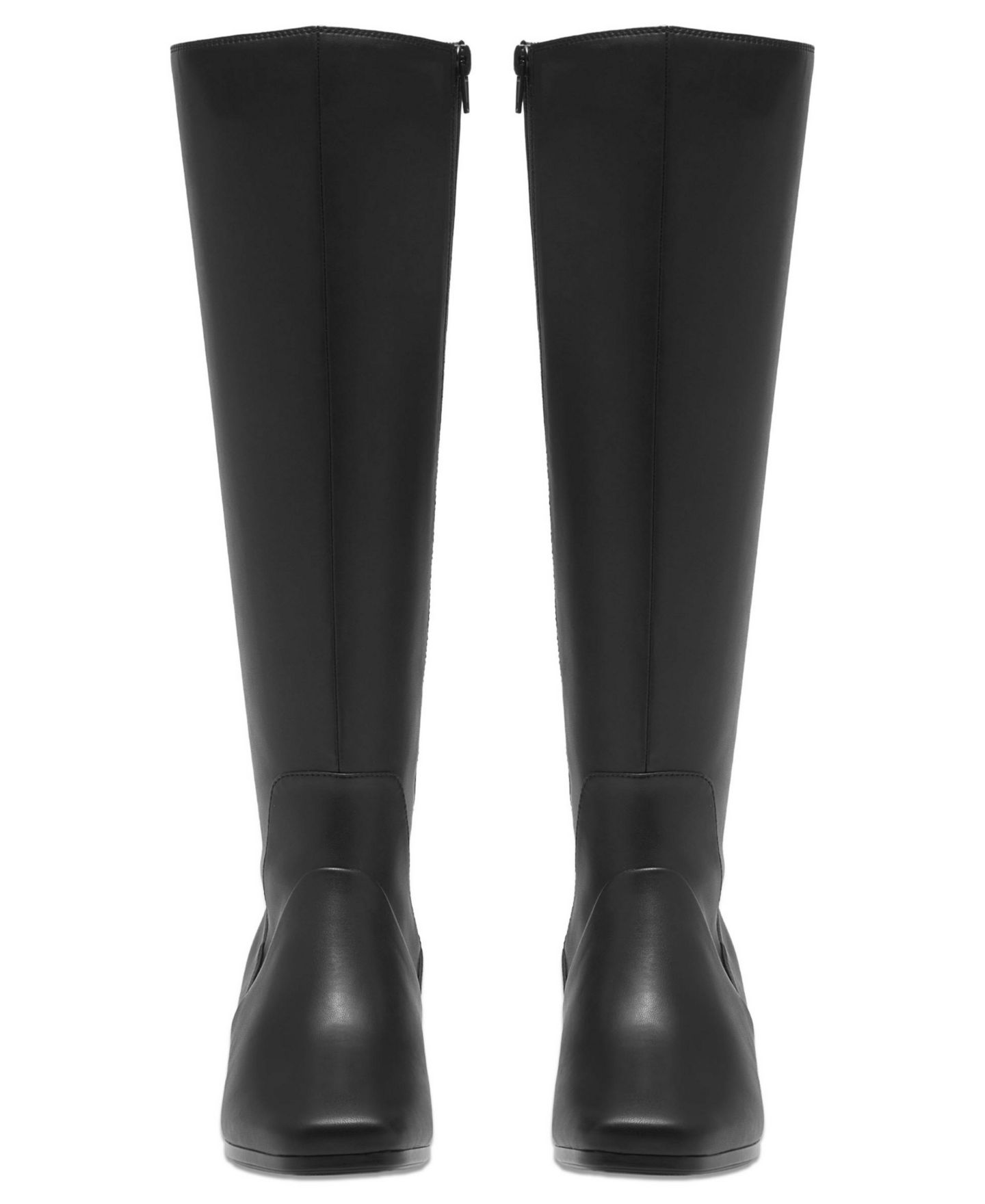 Женские ботинки Clarks Marriann Chic Knee-High Square Toe Block Heel, цвет: Чёрный — фото 6