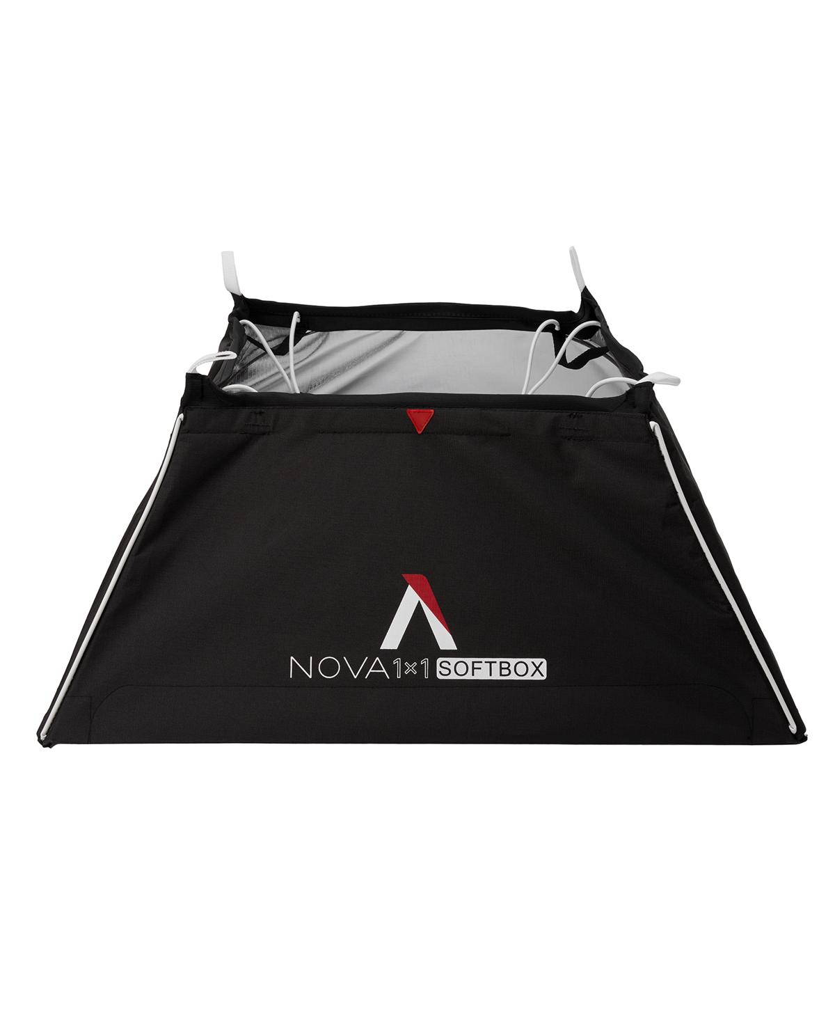 Aputure NOVA II 1x1 Softbox with Dual Diffusion & 45-Degree Light Control Grid (Open Box)