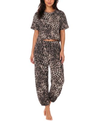 Women's Boxy Tee and Barrel Leg Pajama Set