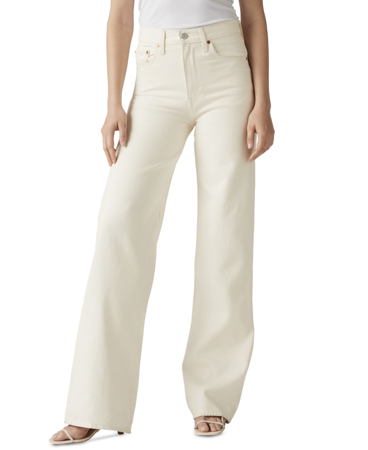Premium Women's Ribcage Wide-Leg Jeans
