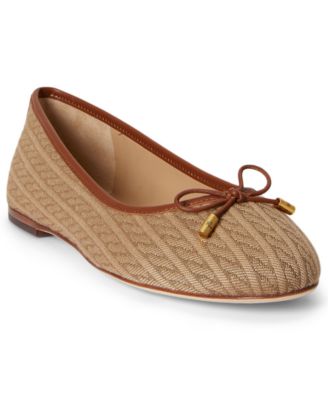 Women's Jayna Cable Jacquard Slip-On Flats