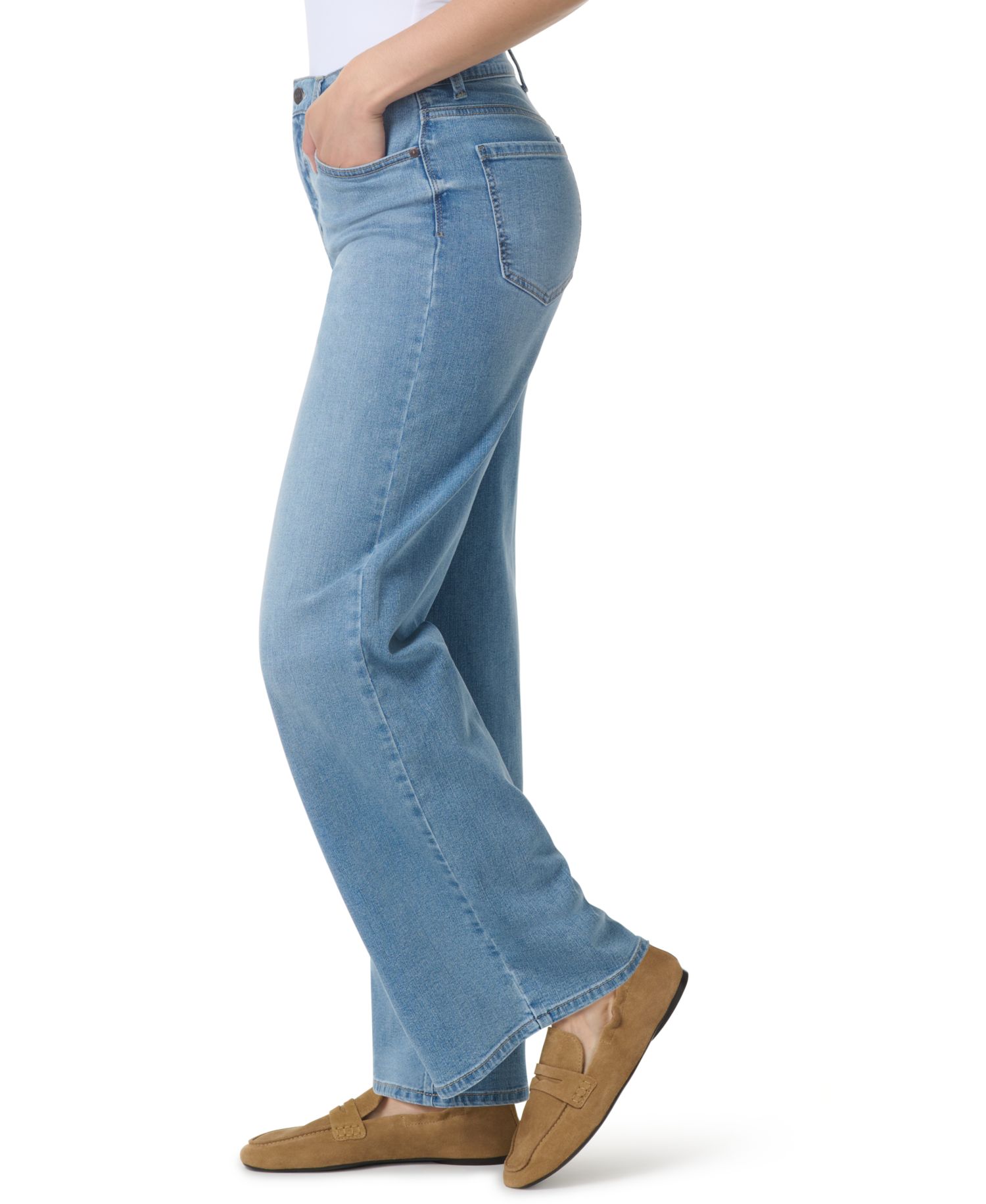 Women's Amanda High-Rise Wide-Leg Jeans