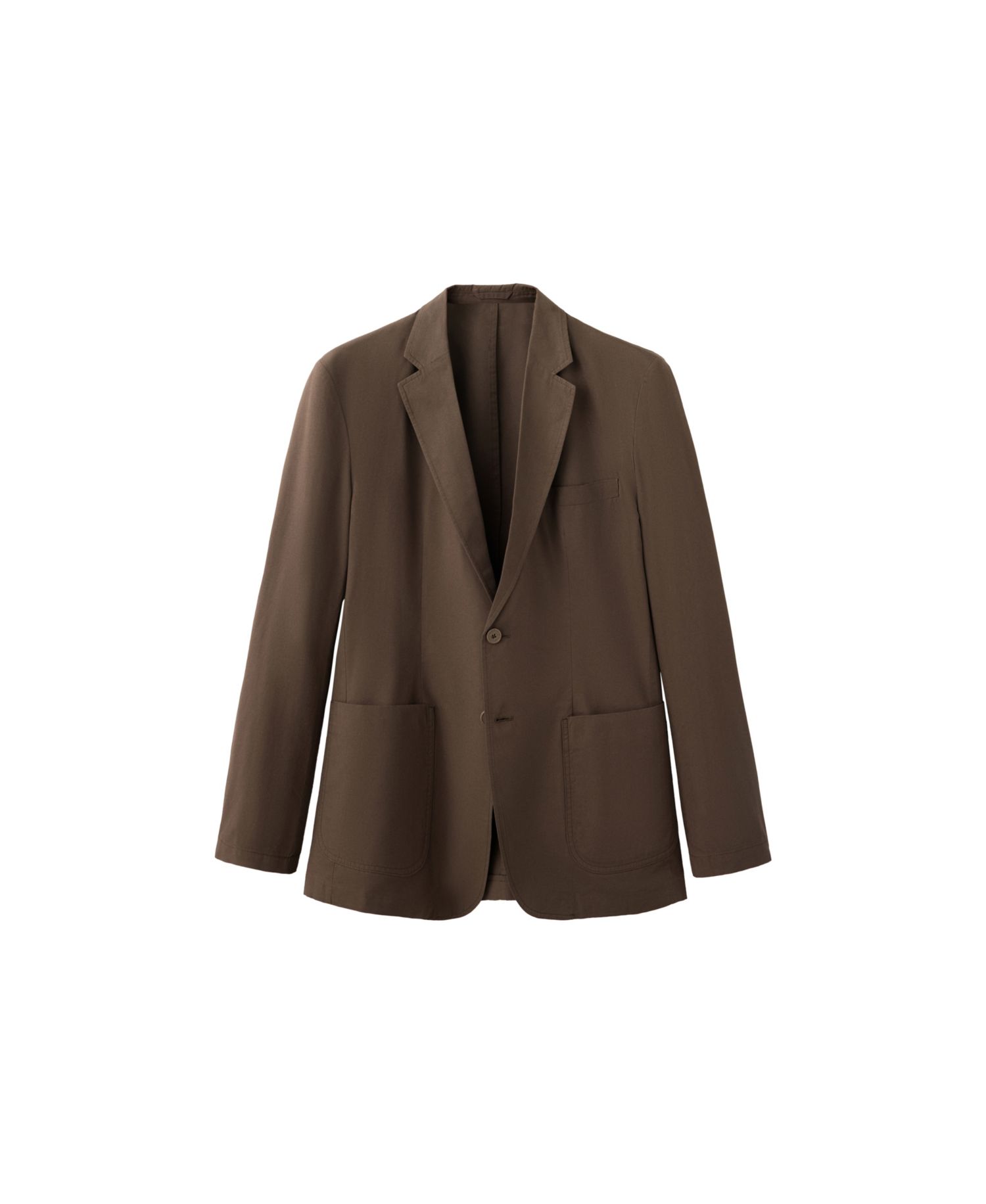 Men's Slim Fit Cotton Lyocell Blend Blazer